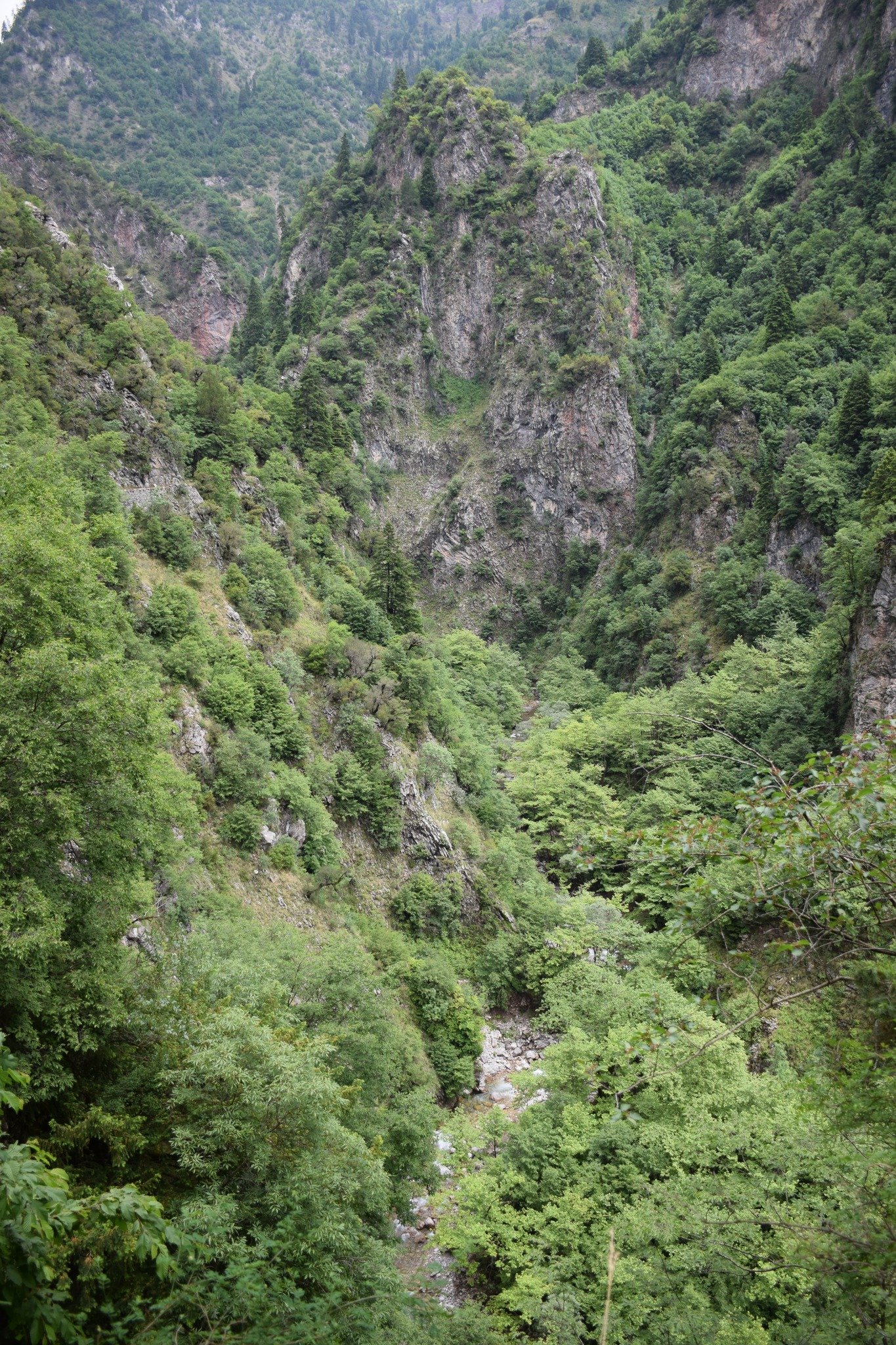 Daily section 18. Epiniana - Asprorema gorge 6km / Agrafa