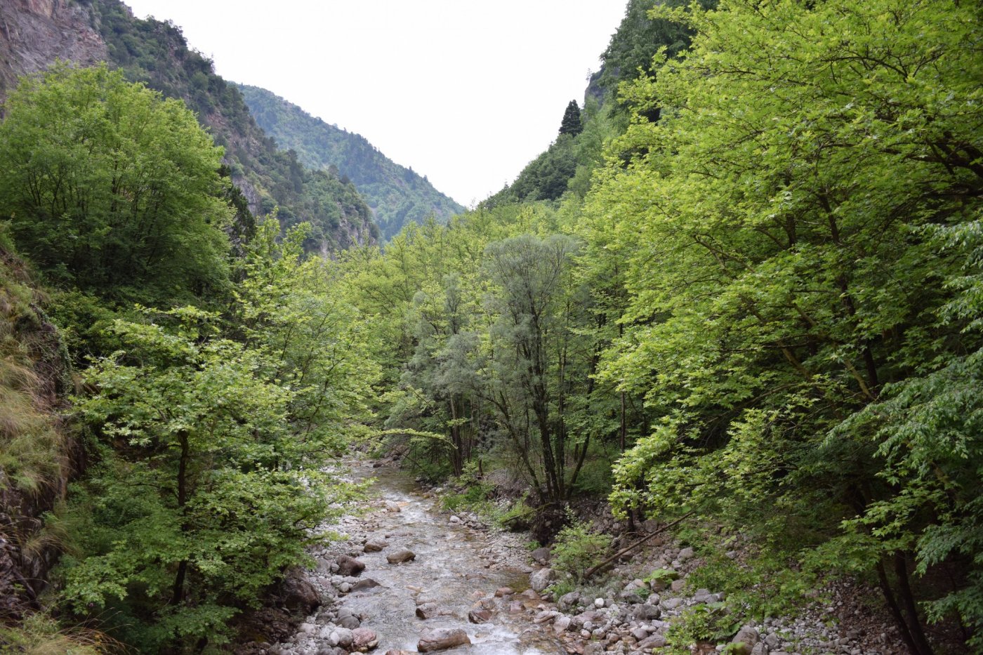 Daily section 18. Epiniana - Asprorema gorge 6km / Agrafa