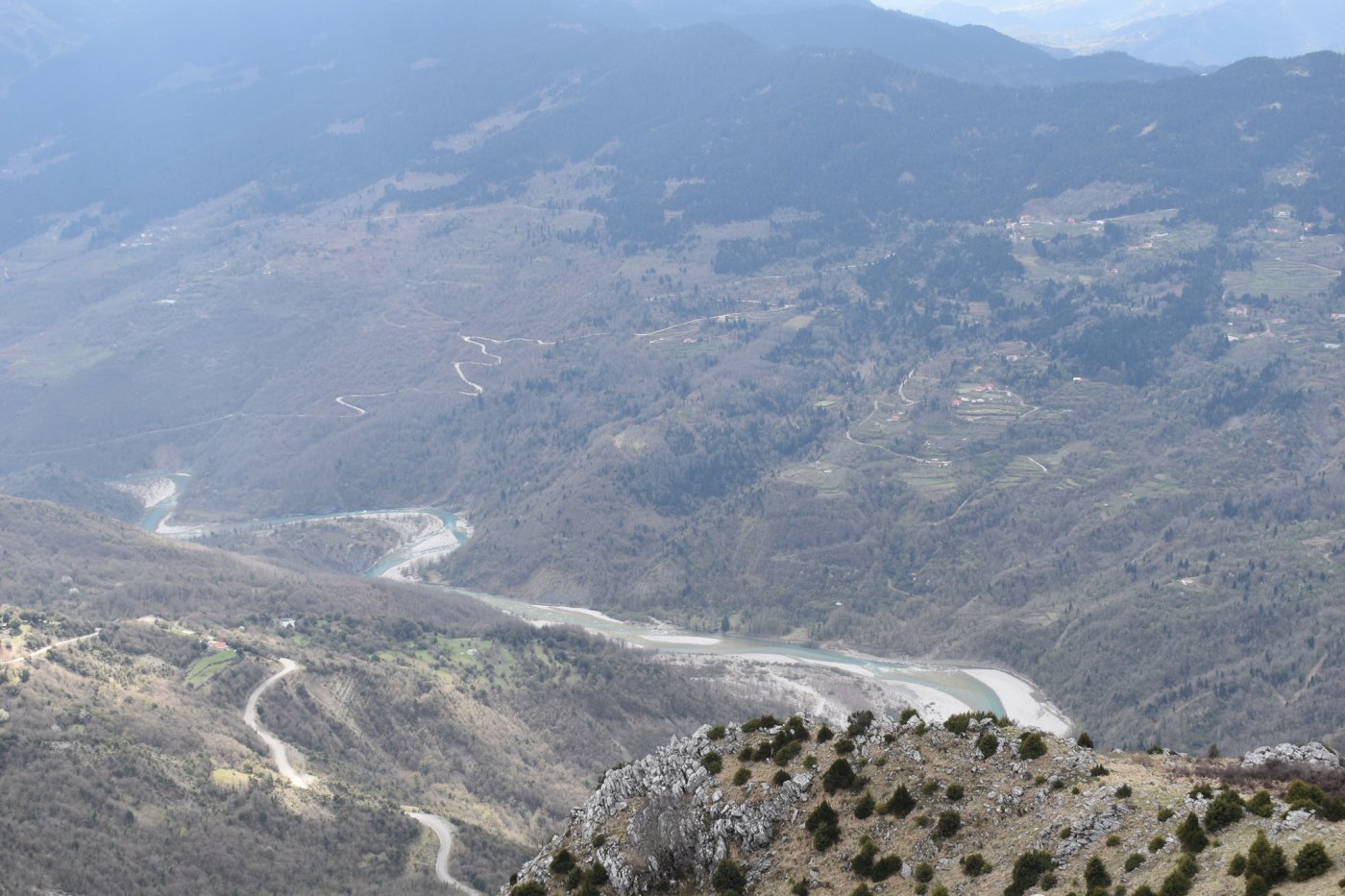 Εντοπισμός & διάνοιξη του τμήματος > Μυρόφυλλο - Γλύστρα - Κορυφή (Καπρό) / Χατζή