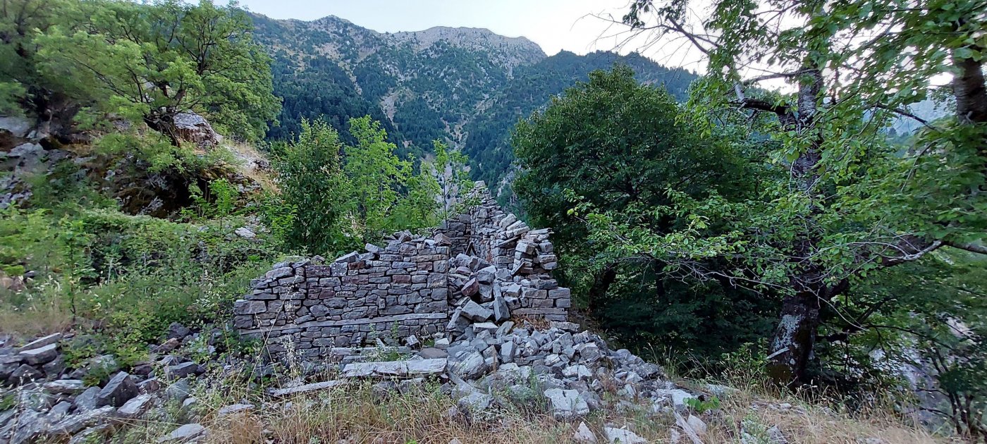 Συντήρηση & προσήμανση του τμήματος Ρέμα Κρανούλας - Ασπρόρεμα - Διάσελο Ντελιδημίου / Άγραφα