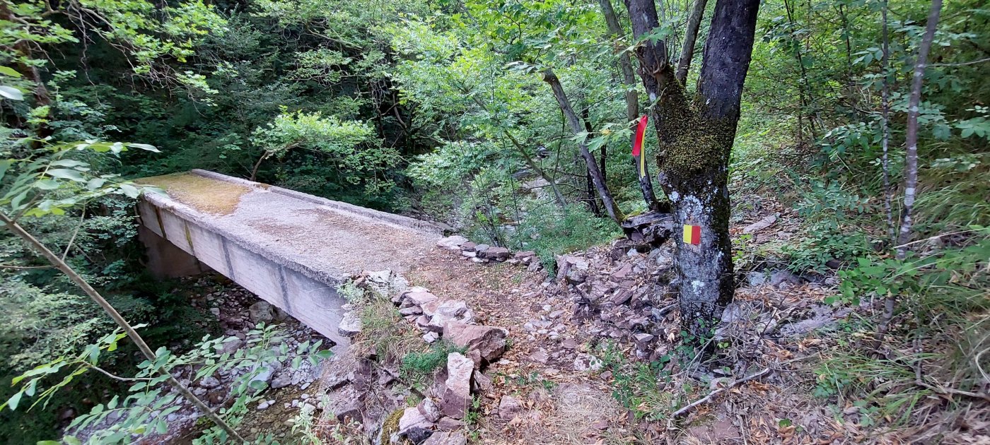 Συντήρηση & προσήμανση του τμήματος Ρέμα Κρανούλας - Ασπρόρεμα - Διάσελο Ντελιδημίου / Άγραφα