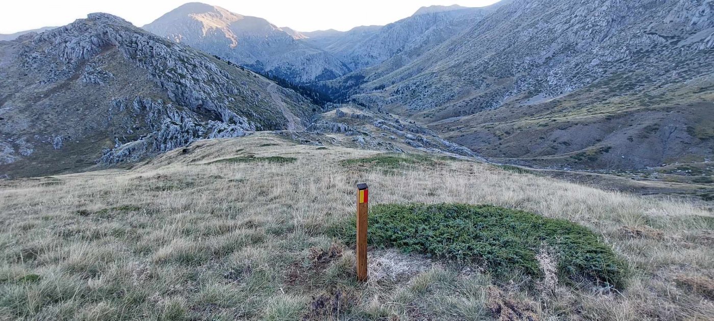 Ολοκληρώθηκε η σήμανση πορείας του Pindus Trail στη Γκιώνα