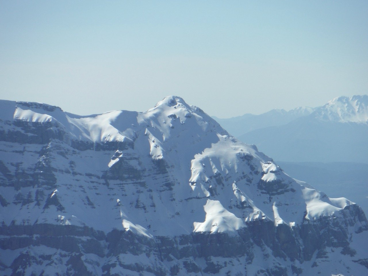 Embracing the Enchantment of Snowfall in Pindos Mountains