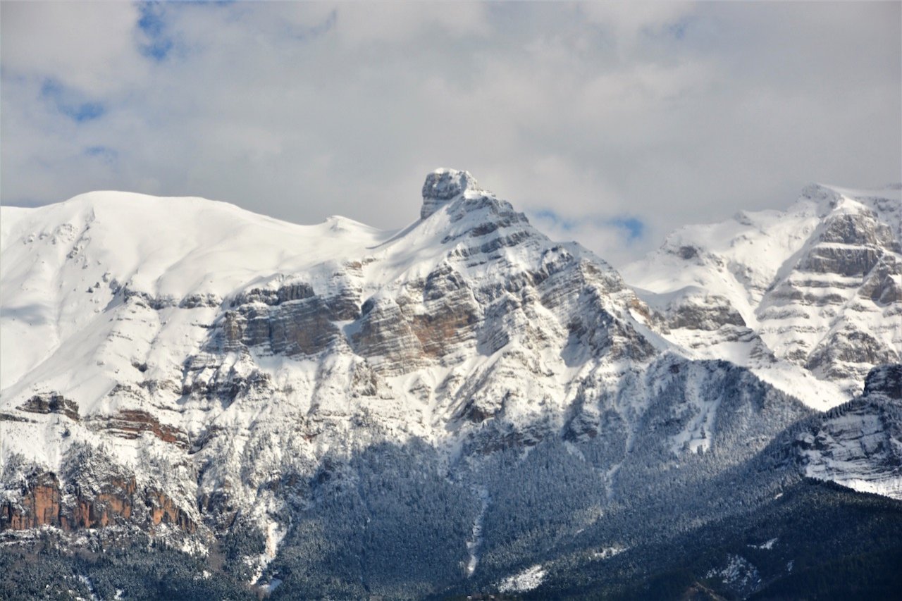 Embracing the Enchantment of Snowfall in Pindos Mountains