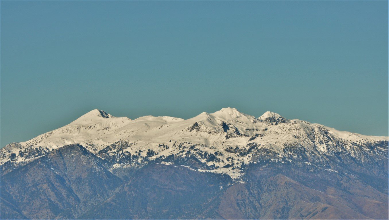 Embracing the Enchantment of Snowfall in Pindos Mountains