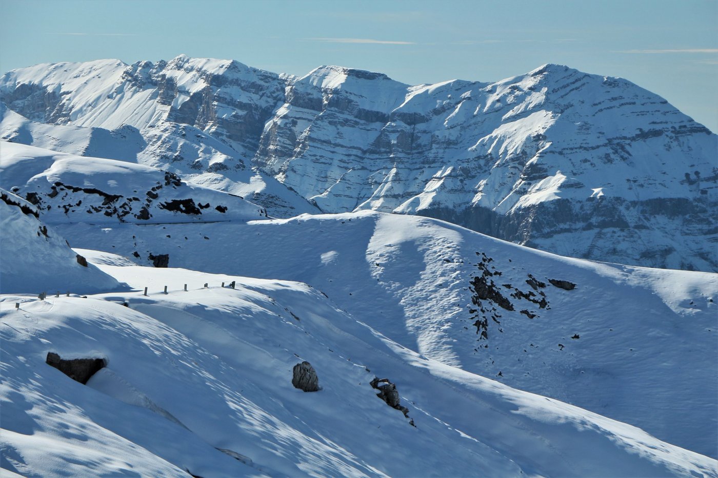 Embracing the Enchantment of Snowfall in Pindos Mountains