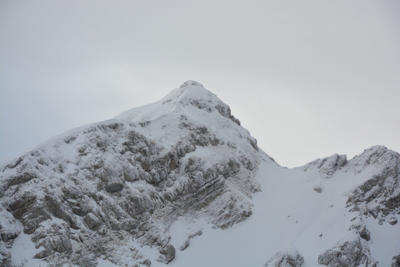 Embracing the Enchantment of Snowfall in Pindos Mountains