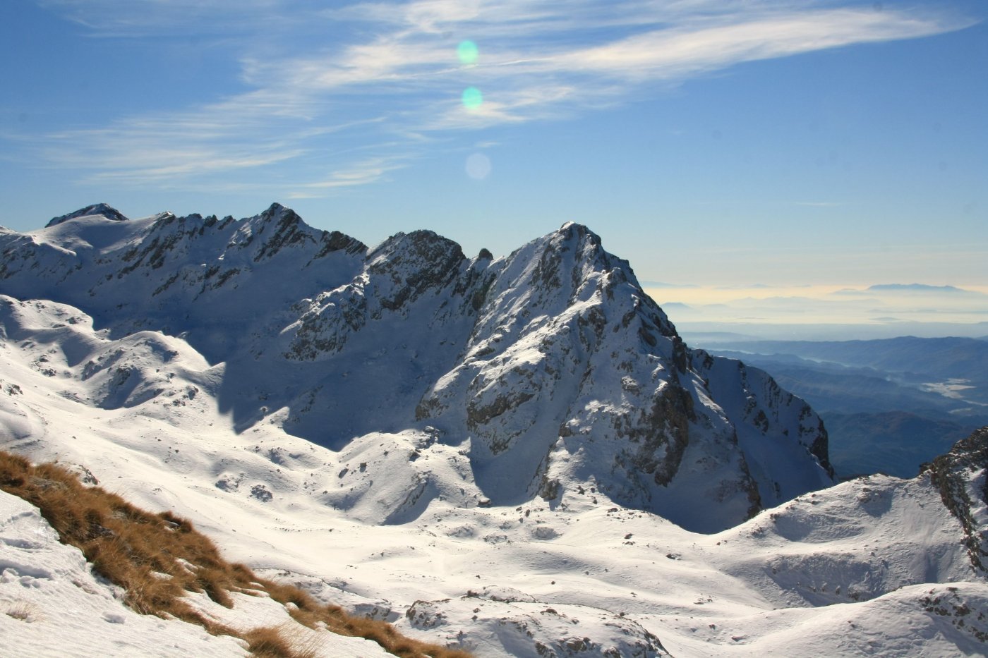 Embracing the Enchantment of Snowfall in Pindos Mountains