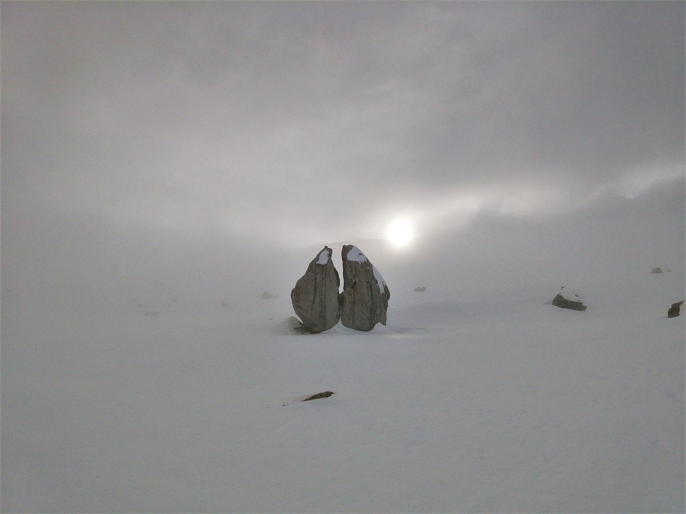 Embracing the Enchantment of Snowfall in Pindos Mountains