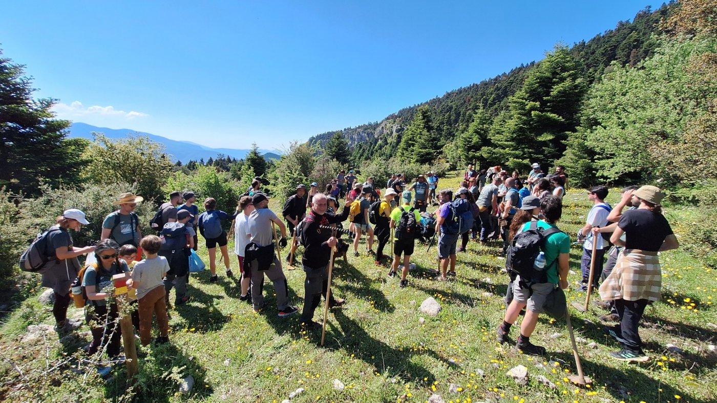 4day Volunteering camp at Viniani, Fokida -> co-organized with the experienced team of Wheeling2Help