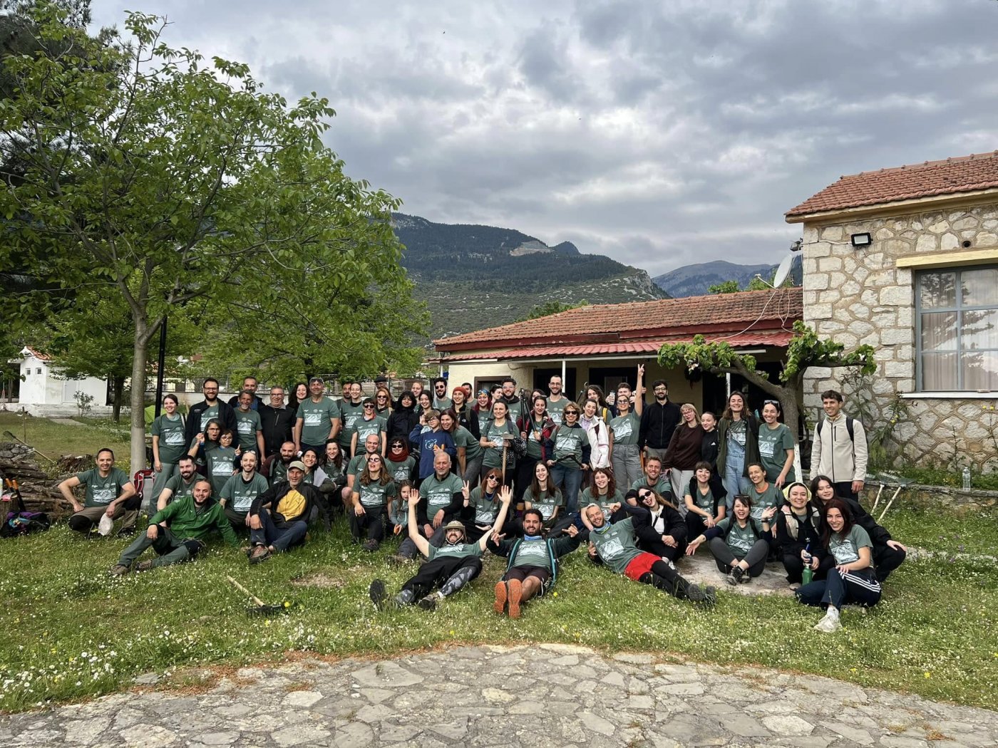 4day Volunteering camp at Viniani, Fokida -> co-organized with the experienced team of Wheeling2Help