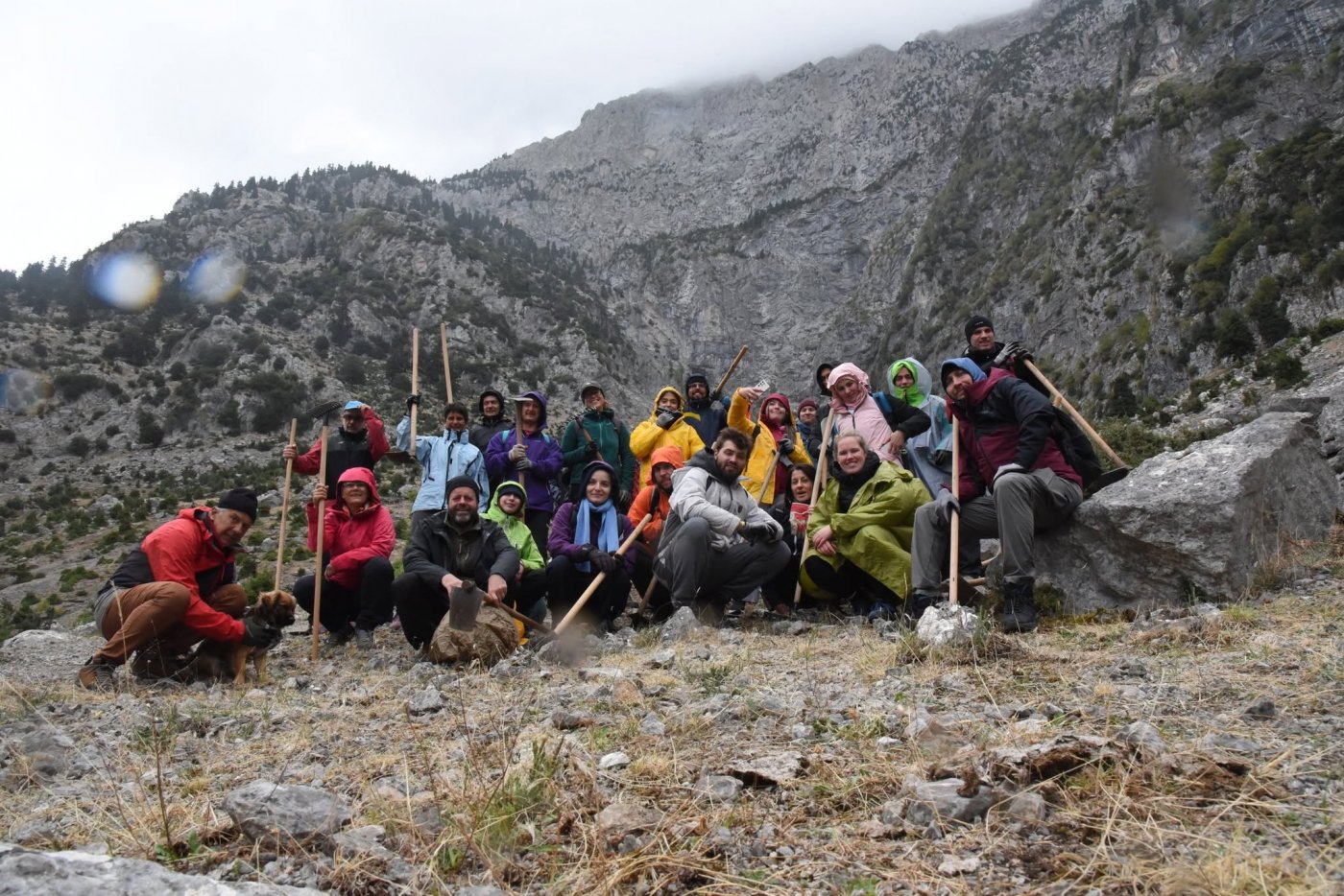 Γκιώνα - Mountain First Aid και εθελοντισμός στο Pindus Trail
