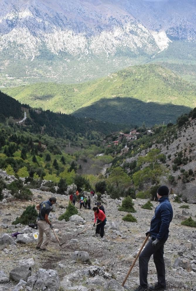 Γκιώνα - Mountain First Aid και εθελοντισμός στο Pindus Trail