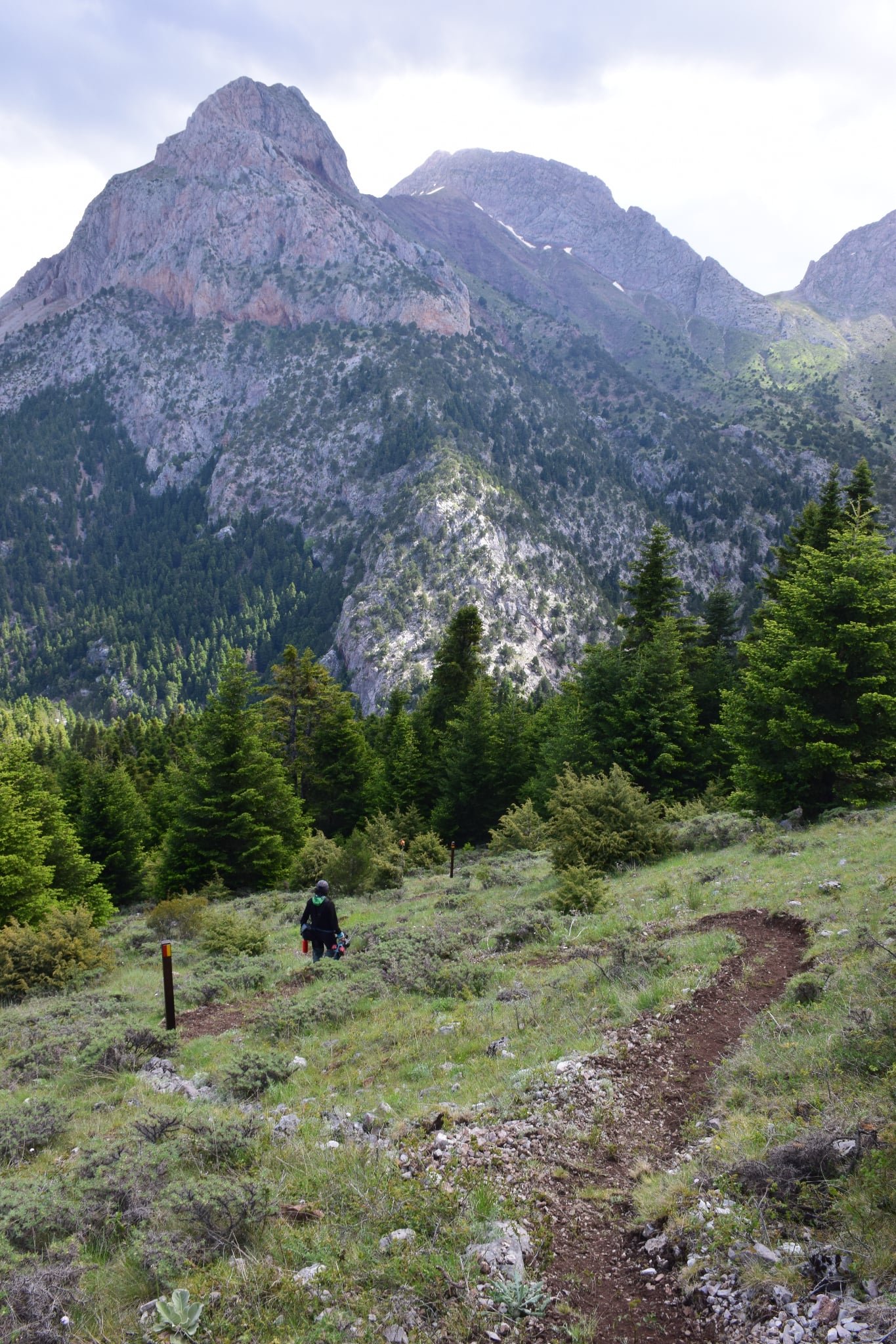 Ολοκλήρωση του ημερήσιου τμήματος του Pindus Trail: Αθανάσιος Διάκος - Καταφύγια Βαρδουσίων - Αρτοτίνα